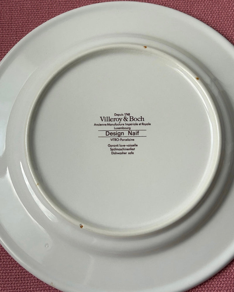 Villeroy & Boch "Noah's Ark" Plate Design Naif