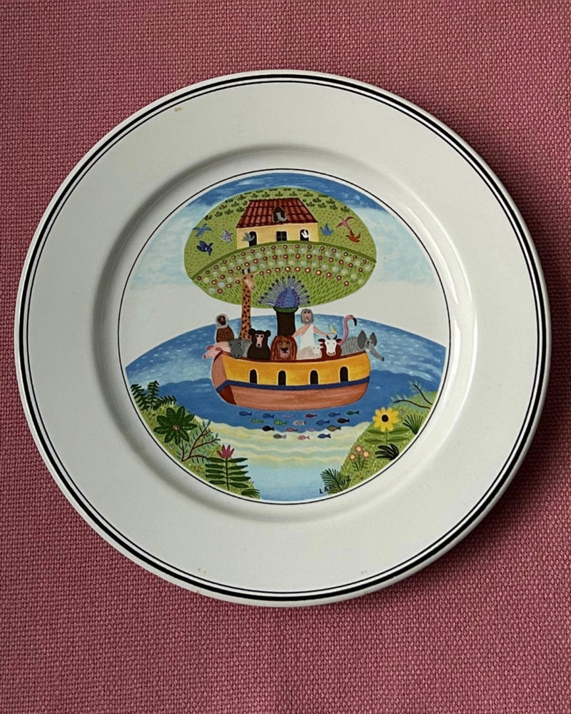 Villeroy & Boch "Noah's Ark" Plate Design Naif