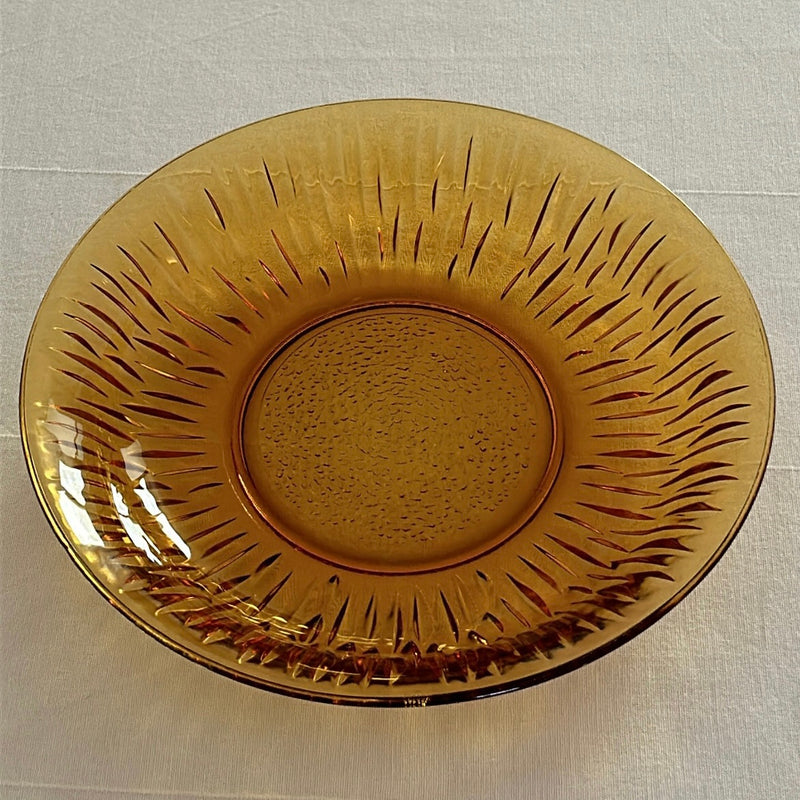 Vereco Amber Glass Serving Dish