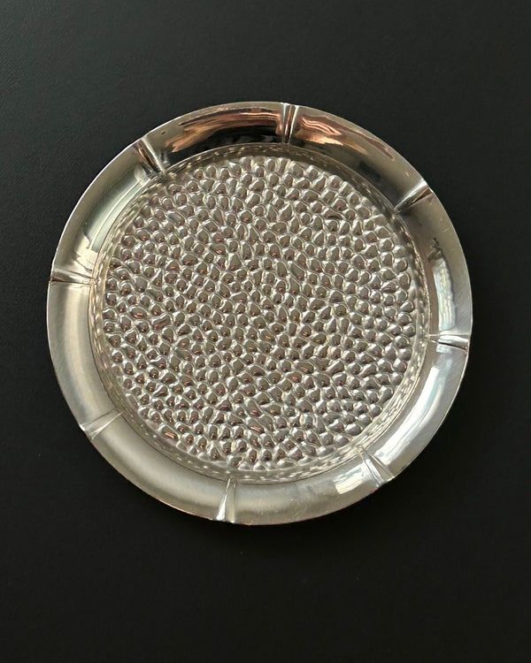 Set Of 4 Silver Plated Coasters (S)