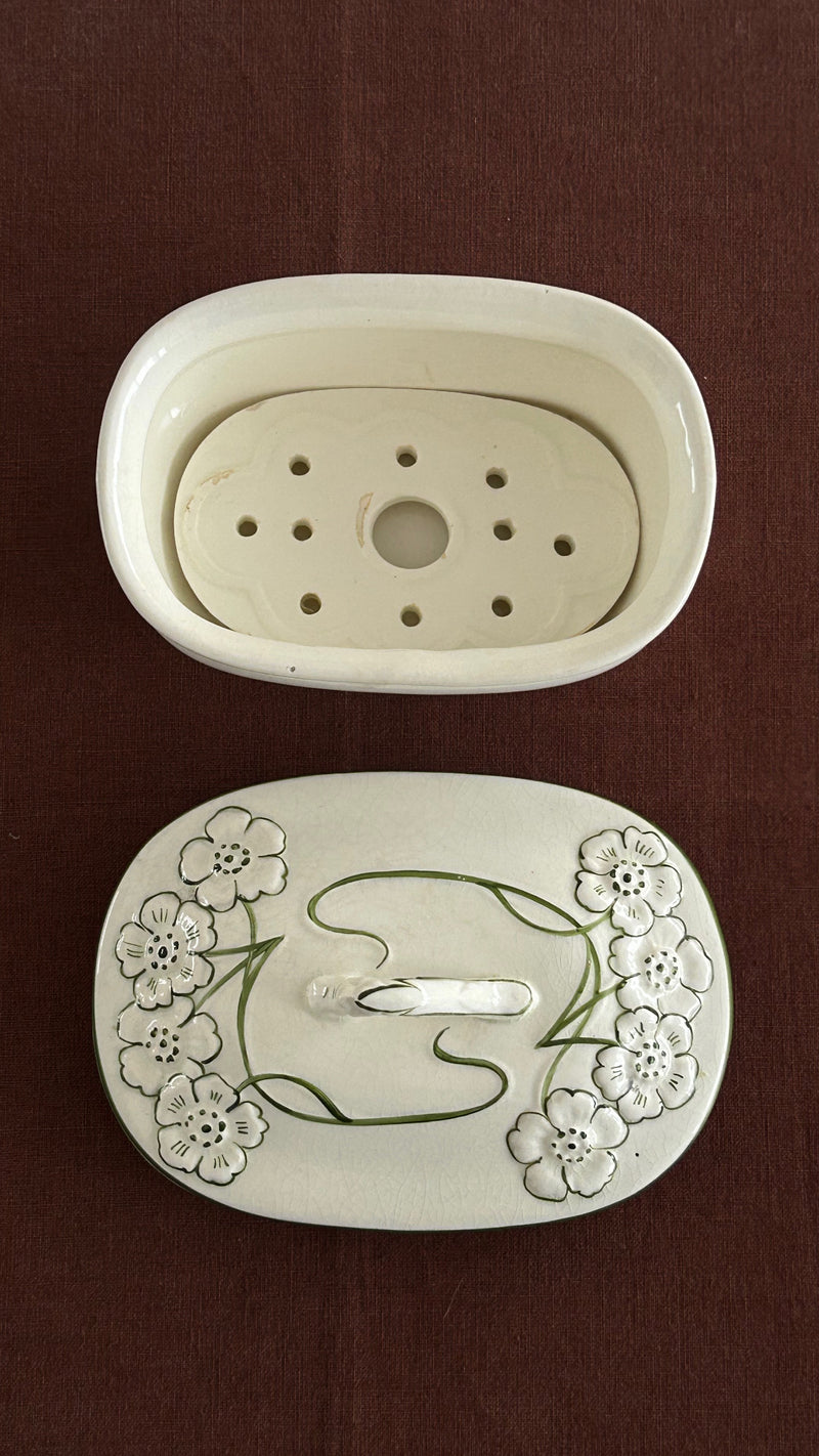 Antique Art Nouveau Soap Dish