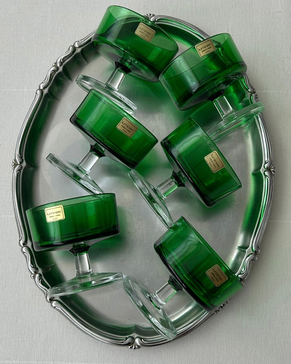 Luminarc Emerald Green Glasses