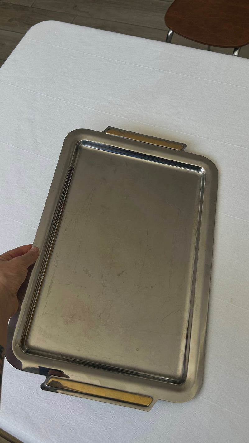 Italian Stainless Steel Big Tray