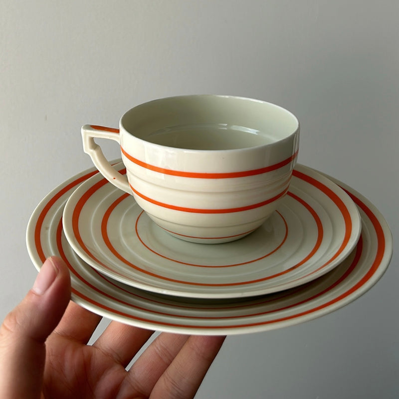 Art Deco Porcelain Trio