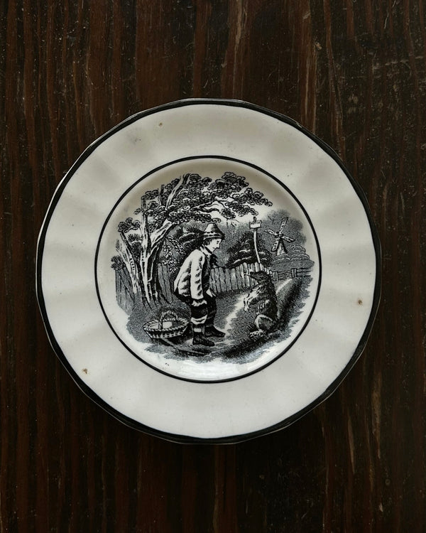 Antique P.Regout Small Plate, 1840s