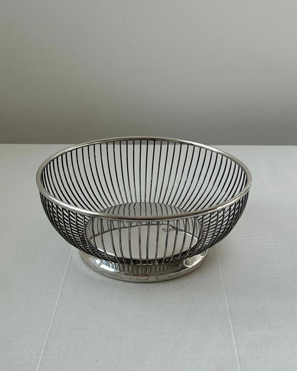 Silver Plated Bread Basket/Fruit Bowl (M)