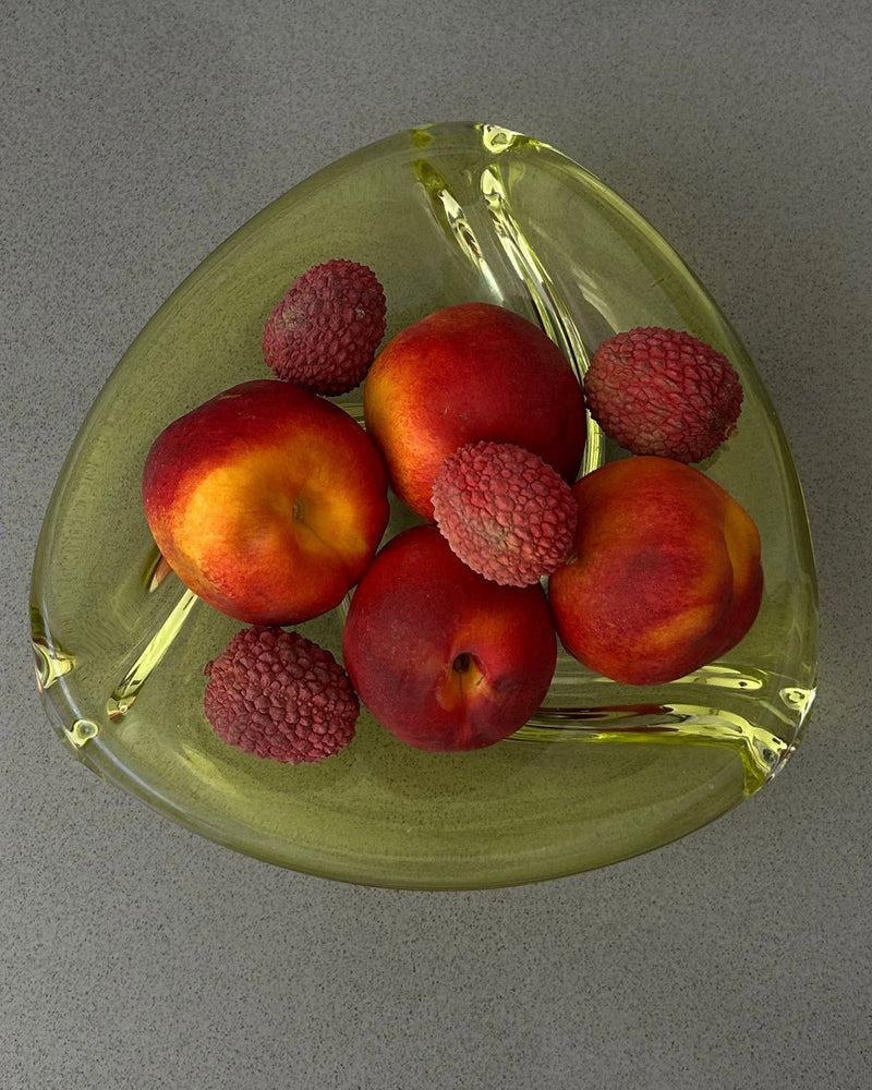 Val Saint Lambert Large Crystal Bowl