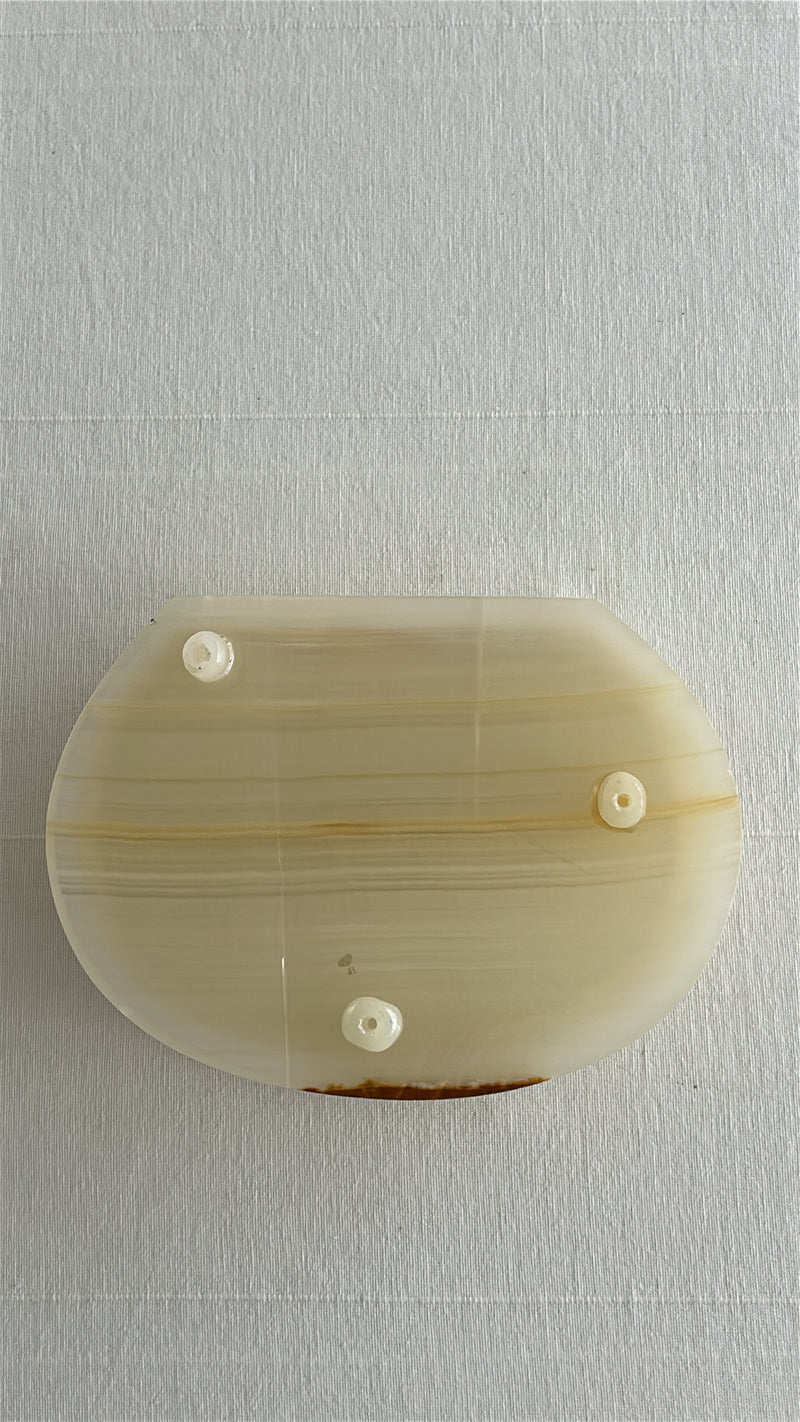 Large Shell Shaped Onyx Box