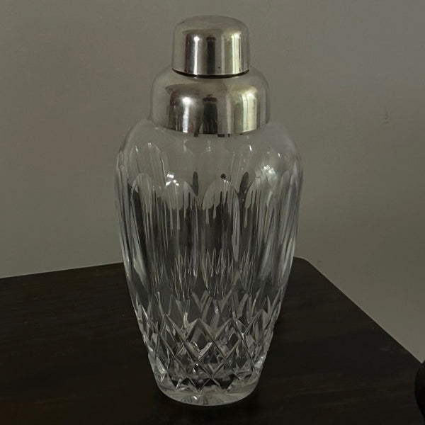 Rare Art Deco Crystal Cocktail Shaker