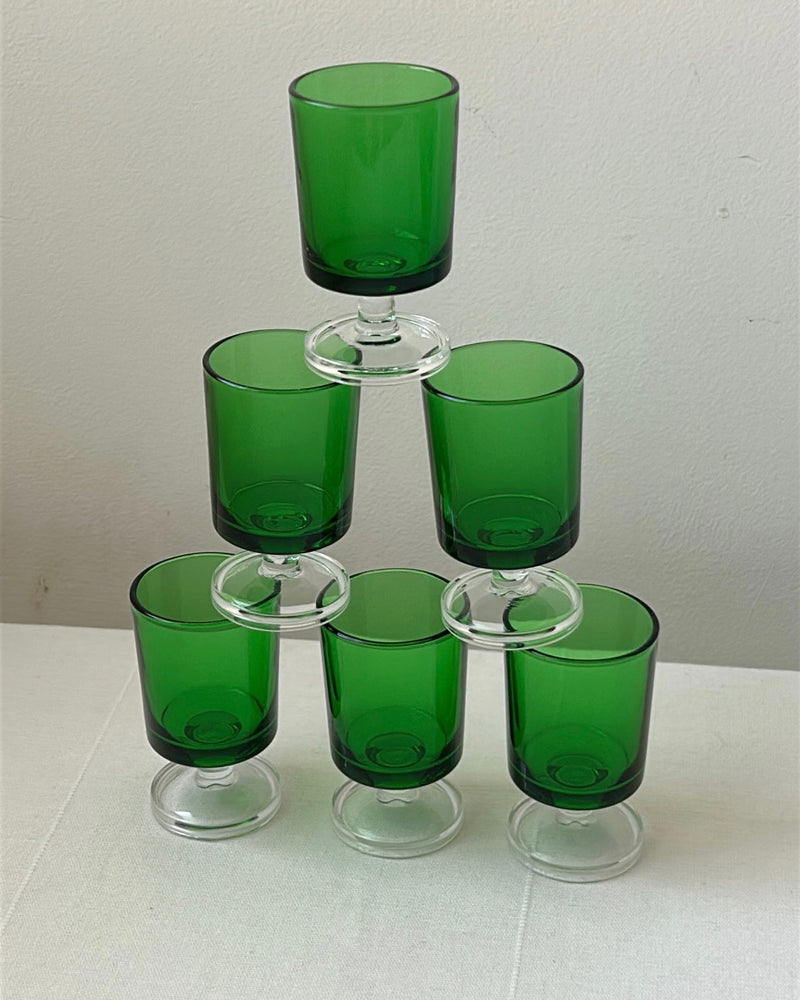 Luminarc Emerald Green Shots