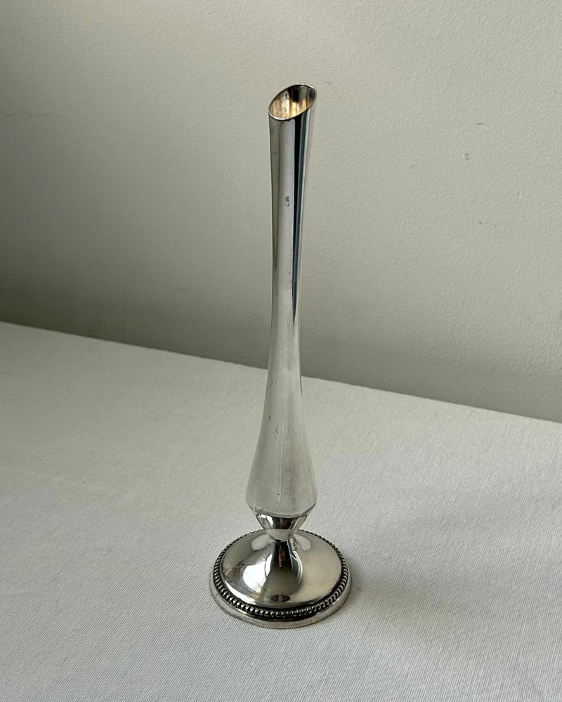 Silver Plated Bud Vase