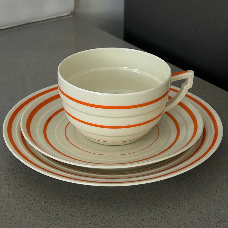 Art Deco Porcelain Trio