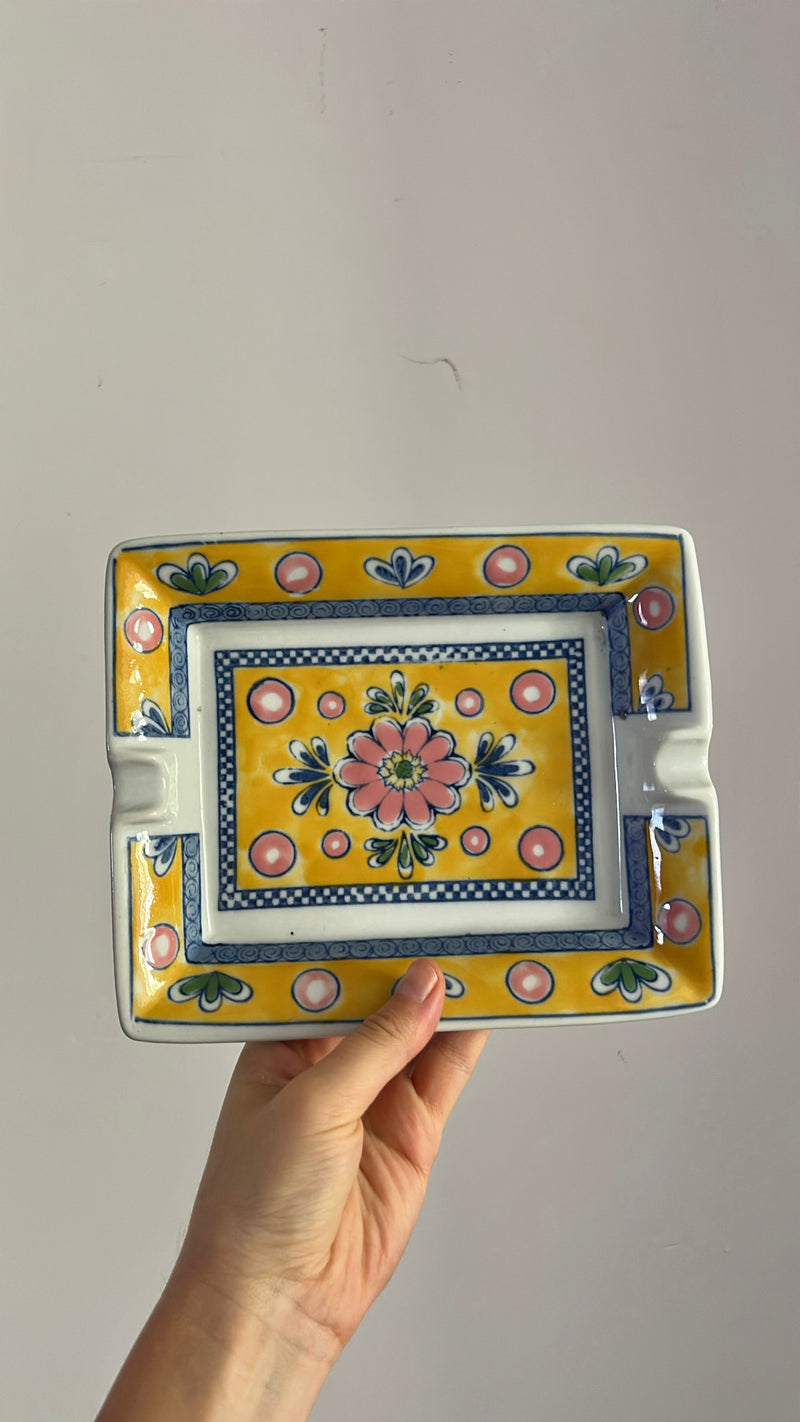 Hand Painted Ceramic Catchall tray