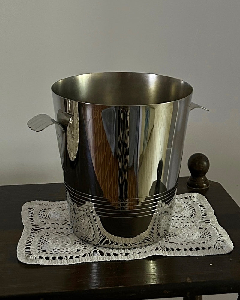 French Stainless Steel Champagne Ice Bucket (M)