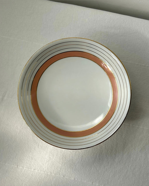 Limoges Porcelain Pedestal Bowl