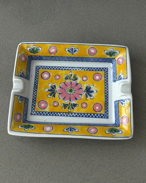 Hand Painted Ceramic Catchall tray