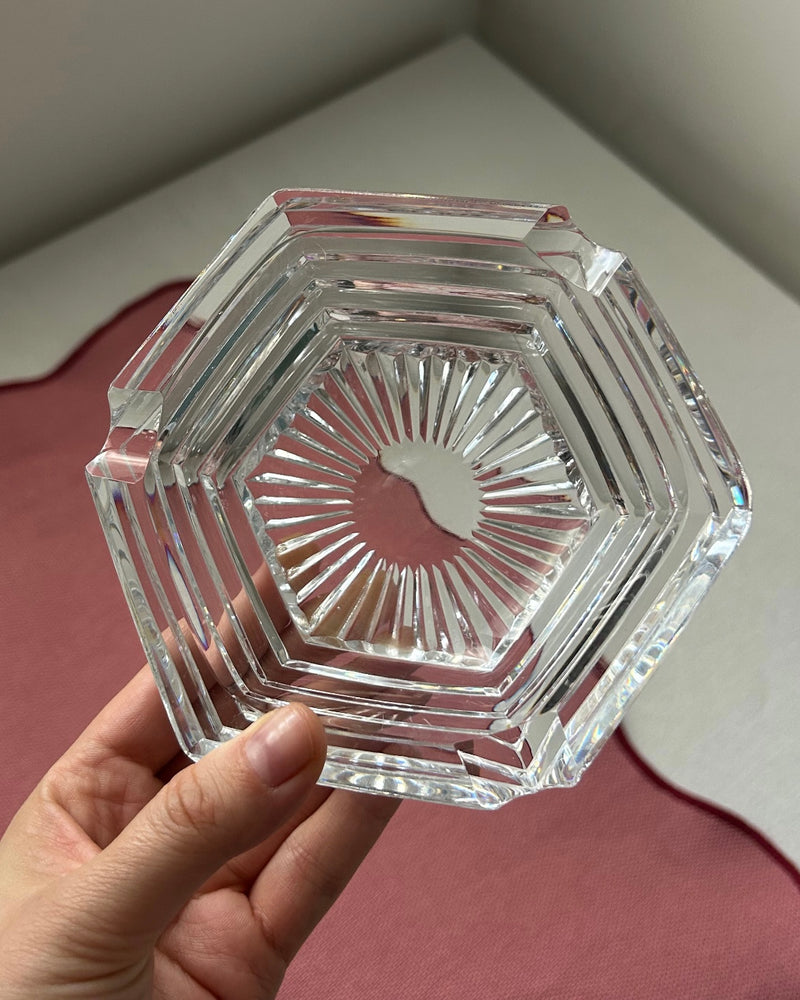 Hexagonal Crystal Ashtray