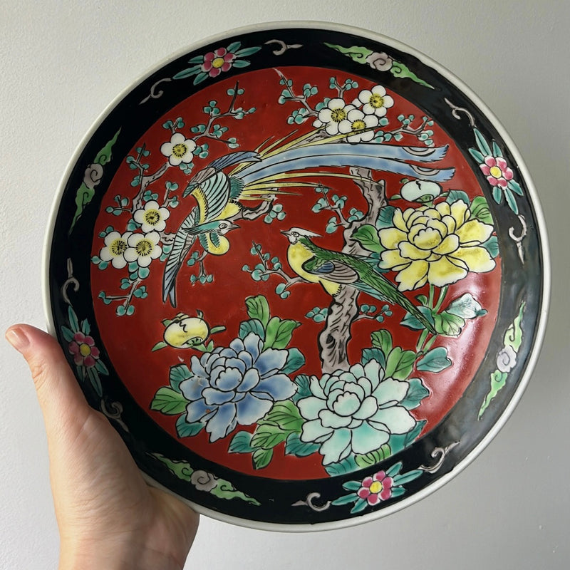 Hand Painted Decorative Japanese Plate