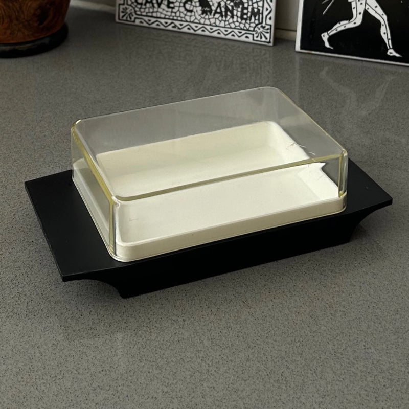 Plastic Server/Butter Dish