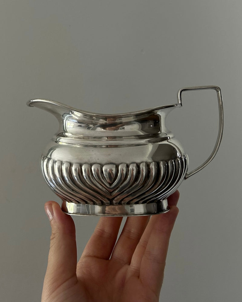 Art Deco Sheffield Silver Plated Creamer