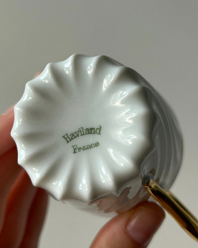 Haviland Limoges Espresso Cup & Saucer