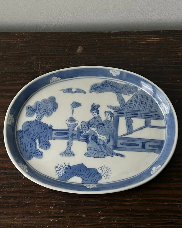 Chinese Hand Painted Porcelain Tray