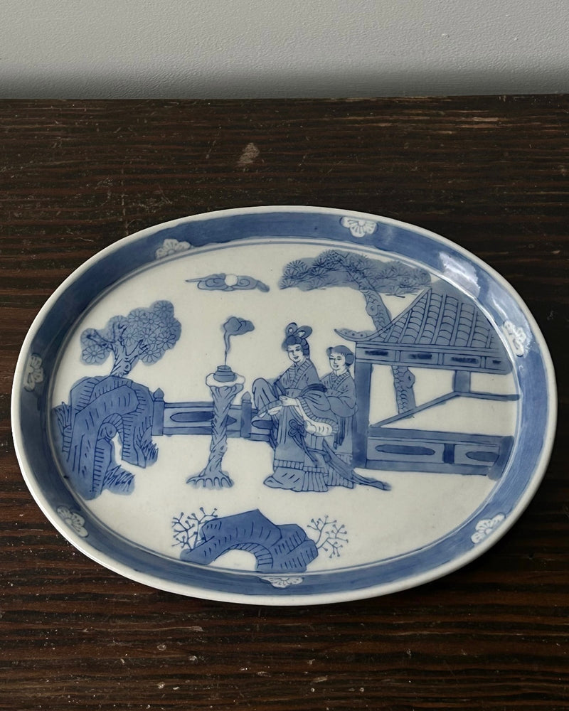 Chinese Hand Painted Porcelain Tray