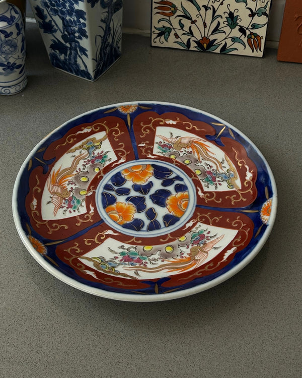 Hand Painted Decorative Japanese Plate