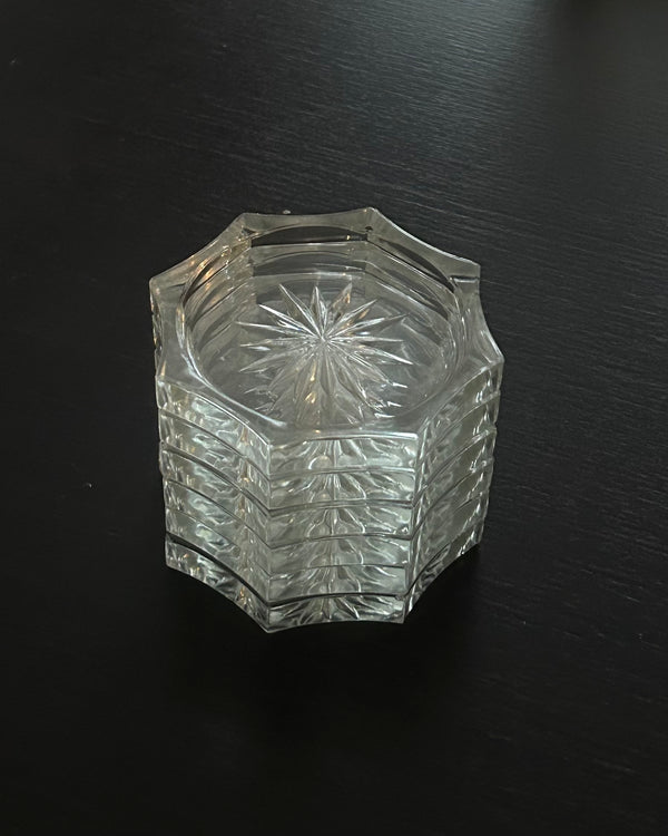 Mid-Century Glass Coasters