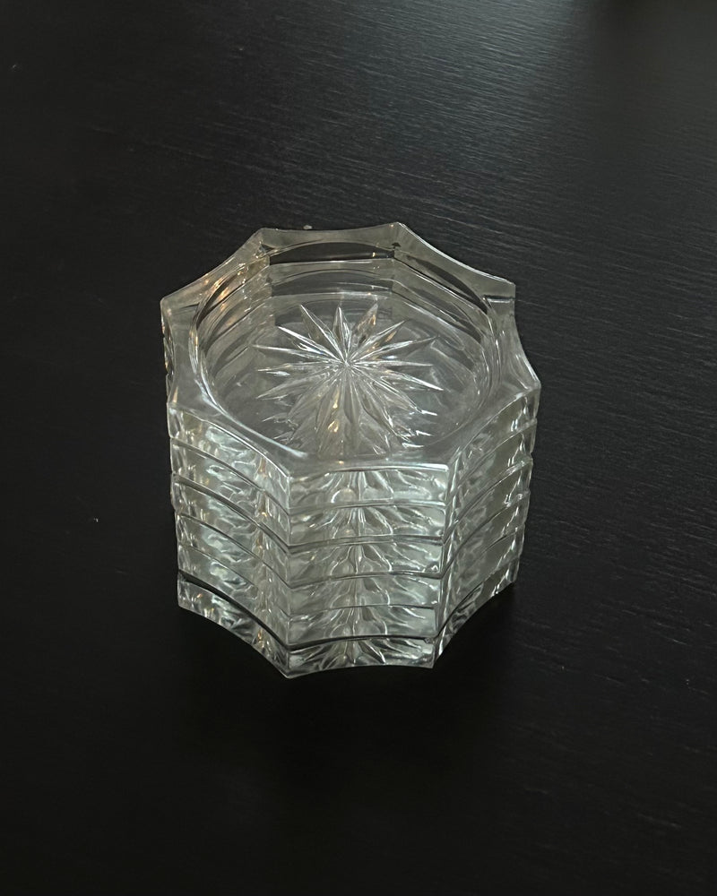 Mid-Century Glass Coasters