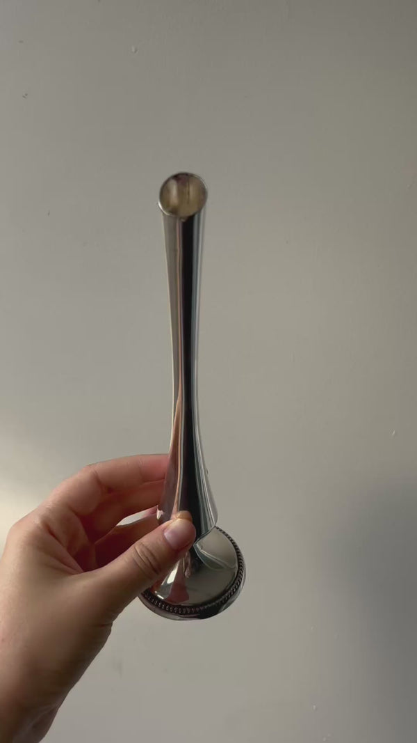 Silver Plated Bud Vase